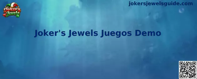 Joker's Jewels Juegos Demo - Pantalla principal del juego