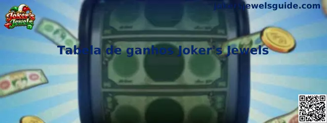 Tabela de ganhos Joker's Jewels